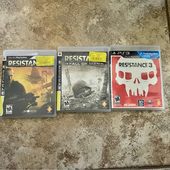Resistance trilogy ps3 deals